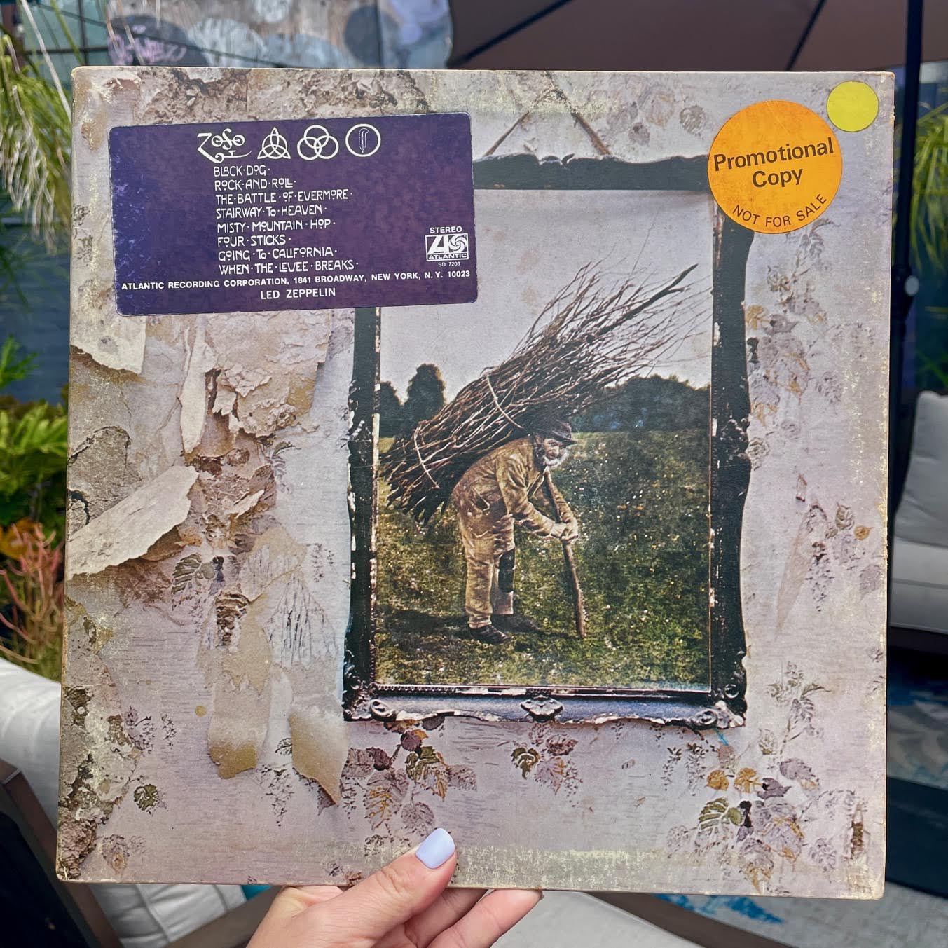 Buy Led Zeppelin : Untitled (LP, Album, Promo, Ric) at Vinyl Junkies