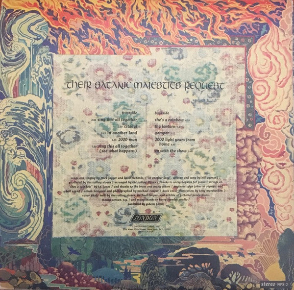 The Rolling Stones : Their Satanic Majesties Request (LP, Album, Mono, M/Print, RE, PRC)