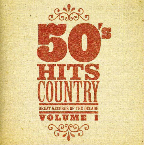 Various Artists - 50's Country Hits 1 / Various CD (Manufactured On Demand, Alliance Mod)