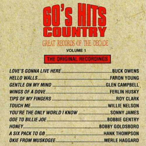 Various Artists - 60's Country Hits 1 / Various CD (Manufactured On Demand, Alliance Mod)
