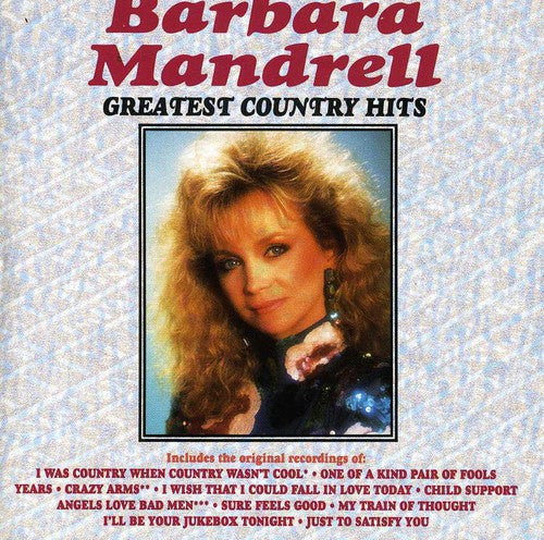 Barbara Mandrell - Greatest Country Hits CD (Manufactured On Demand, Alliance Mod)