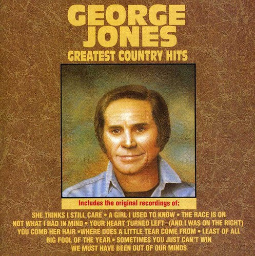George Jones - Greatest Country Hits CD (Manufactured On Demand, Alliance Mod)
