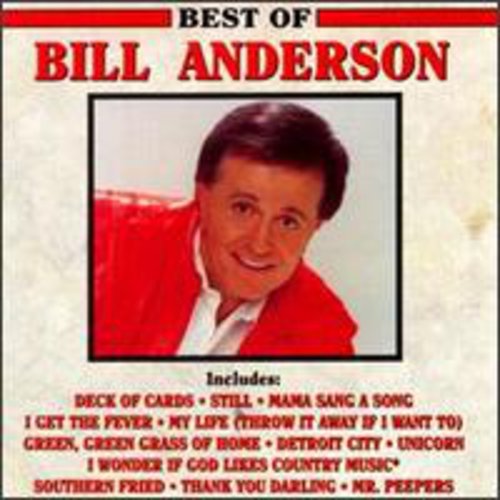 Bill Anderson - Best of CD (Manufactured On Demand, Alliance Mod)