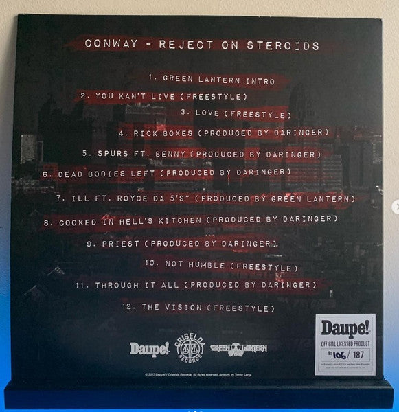 Conway The Machine : Reject On Steroids (LP, Album, Ltd, Whi)