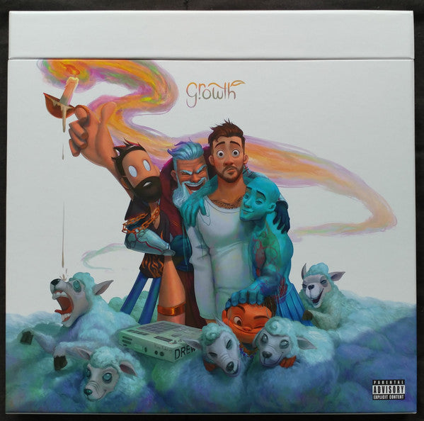 Jon Bellion : A Demonstration Of Jon Bellion's Growth (Box, Comp, Ltd, Num + 3xLP, Mixtape, Whi)