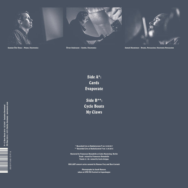 múm : Menschen am Sonntag - Live in Berlin (10", EP)