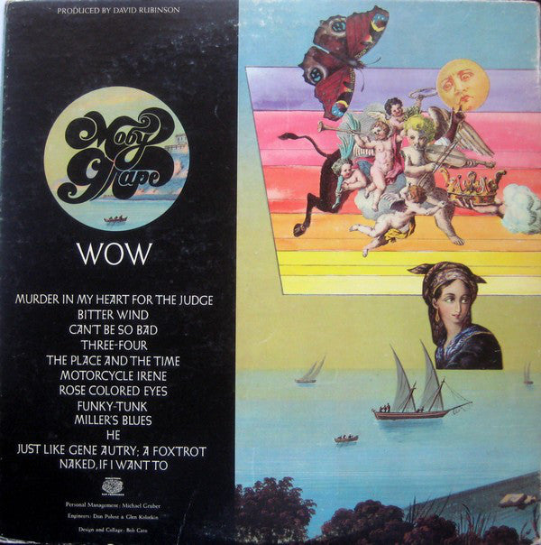 Moby Grape : Wow (LP, Album, Pit)