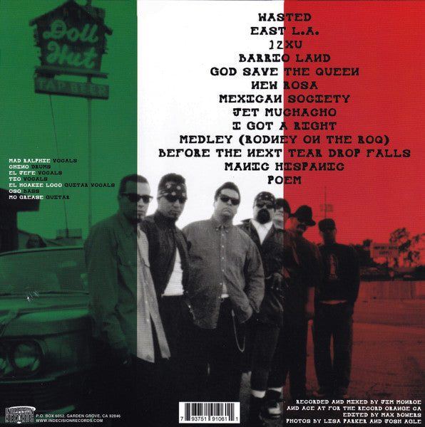 Manic Hispanic : The Menudo Incident (LP, Album, Ltd, RE, Gre)
