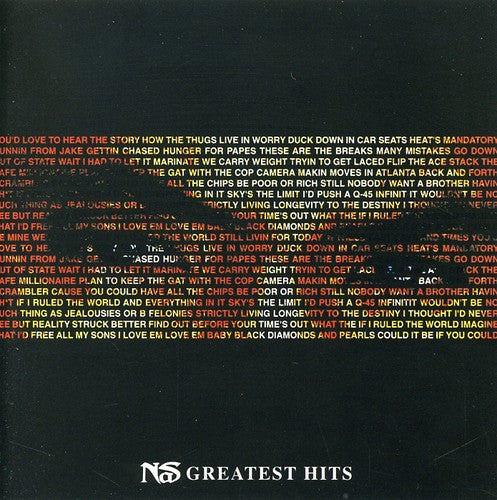Nas - Greatest Hits CD (Alliance Mod, Jewel case)