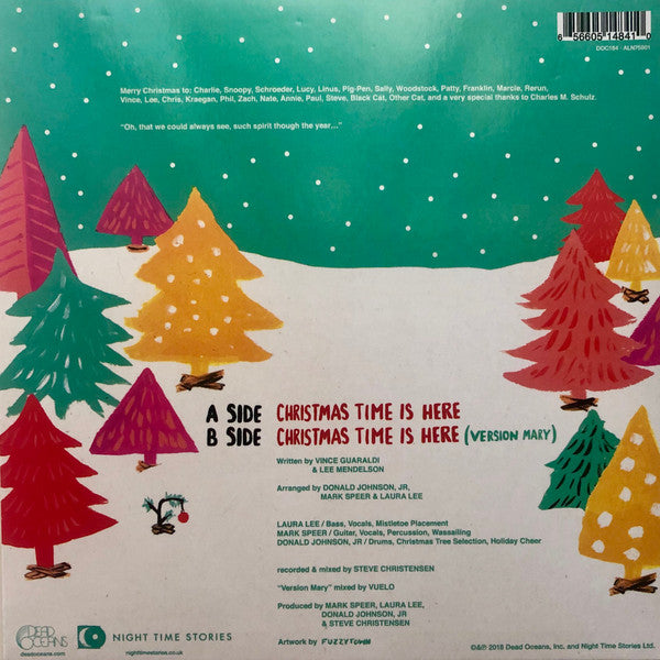 Khruangbin : Christmas Time Is Here (7", Ltd, Gre)