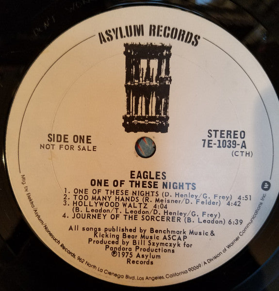 Eagles One of These Nights レコード The Eagles One of These Nights 180g LP