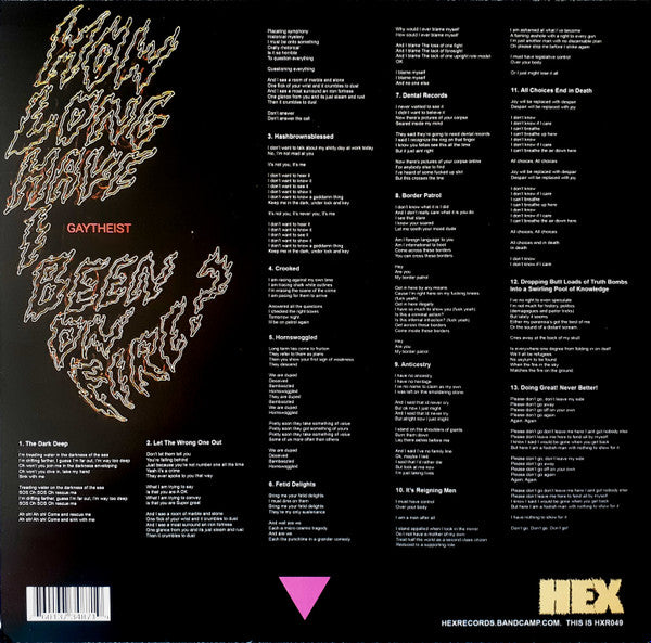 Gaytheist : How Long Have I Been On Fire? (LP, Ltd, Rai)