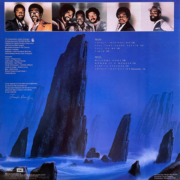Maze Featuring Frankie Beverly : Inspiration (LP, Album, Jac)