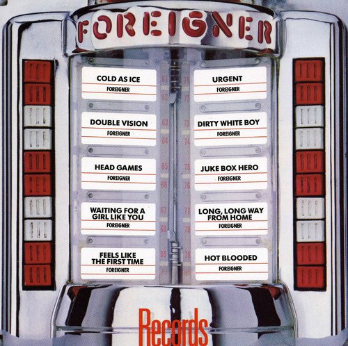 Foreigner - Records (remastered) CD (Manufactured On Demand, Alliance Mod)