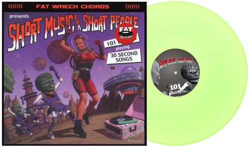 V/A - Short Music for Short People : Short Music for Short People LP (Green Colored Vinyl)