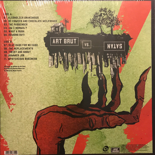 Art Brut : Art Brut Vs. Satan (LP, Album, Gre)
