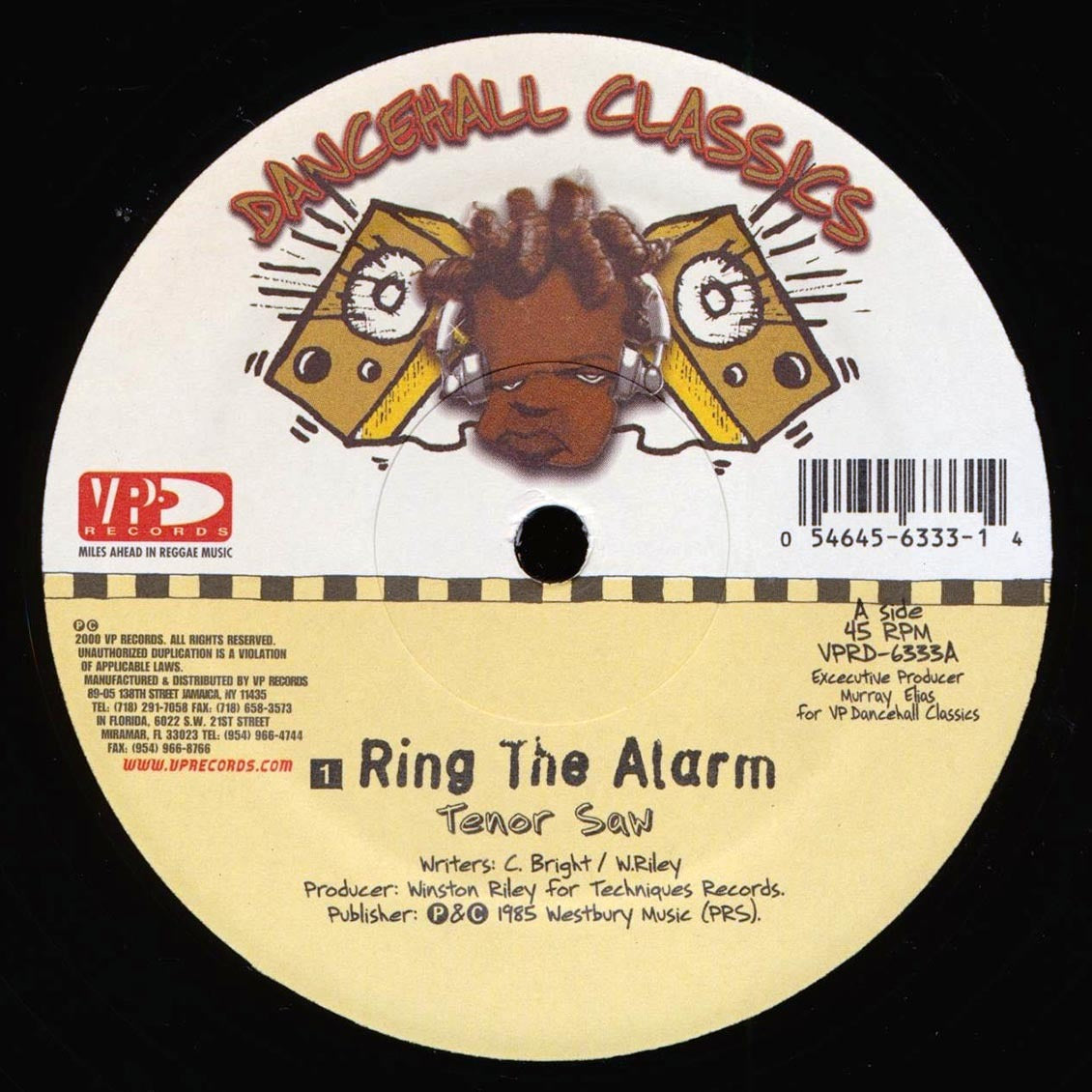 Tenor Saw - Ring The Alarm EP
