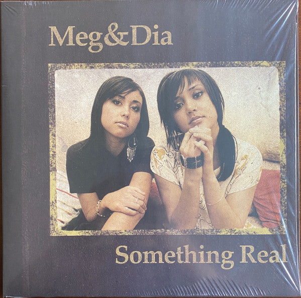 Meg & Dia – Something Real Buy Meg & Dia : Something Real (LP, Album, Ltd, Gol) Online for a