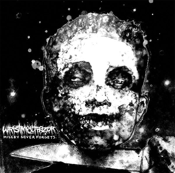Wristmeetrazor : Misery Never Forgets (LP, Album, RP, Bla)
