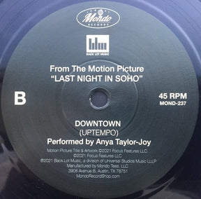 Anya Taylor-Joy : Downtown (From The Motion Picture "Last Night In Soho") (7", Promo)