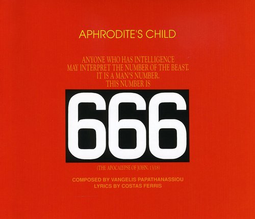 Aphrodite's Child - 666: Apocalypse of St John 2CD (Holland - Import)