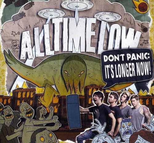 All Time Low - Don't Panic: It's Longer Now! CD (Digipack Packaging)