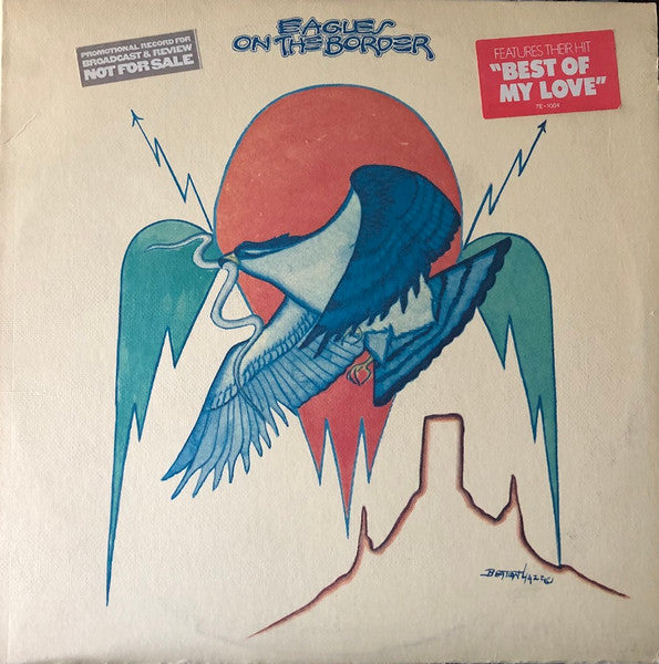 Eagles : On The Border (LP, Album, Promo)
