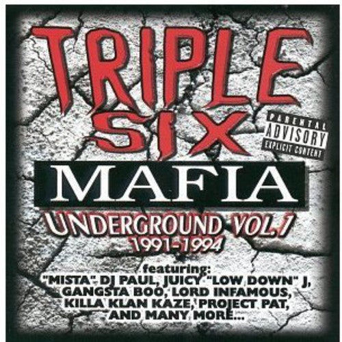Three 6 Mafia - Underground 1 CD
