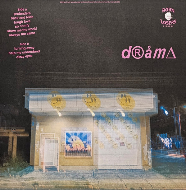 Surf Rock Is Dead : Drama (12", EP, Pin)