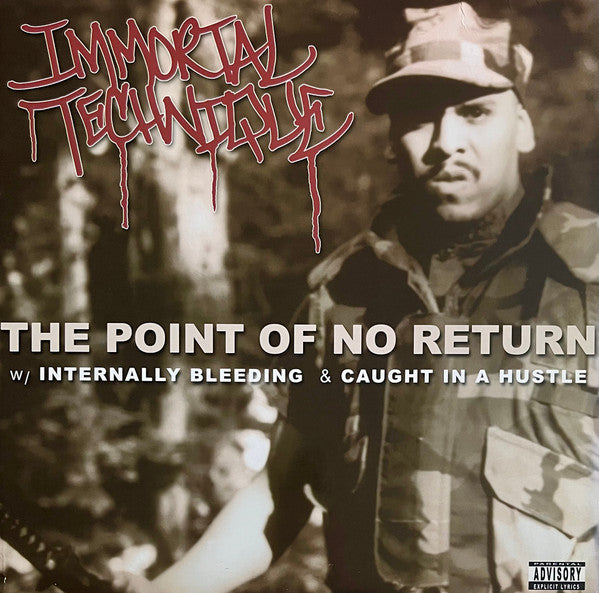 Immortal Technique : The Point Of No Return / Internally Bleeding / Caught In A Hustle (12")