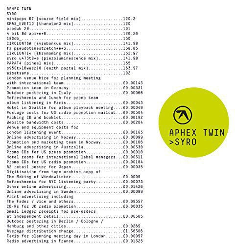 Aphex Twin - Syro 3LP (Gatefold LP Jacket)