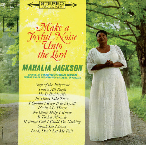 Mahalia Jackson - Make a Joyful Noise Unto the Lord CD (Manufactured On Demand, Alliance Mod)