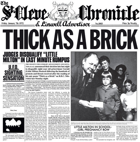 Jethro Tull - Thick As a Brick CD