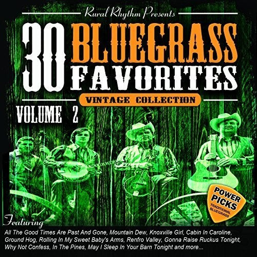 Various Artists - 30 Bluegrass Favorites, Volume 2 - Power Picks: Vintage Collection CD