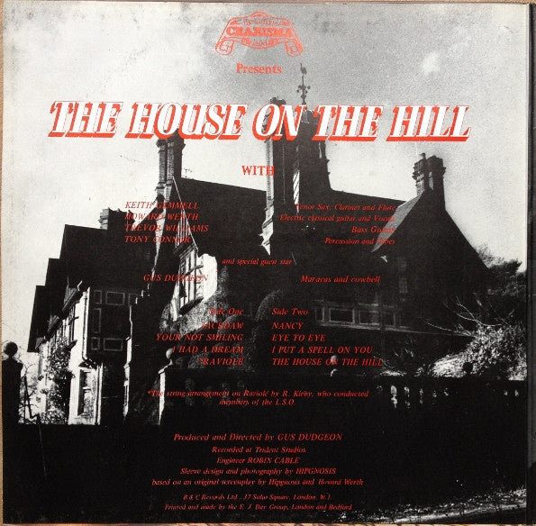 Audience (2) : The House On The Hill (LP, Album, Pin)