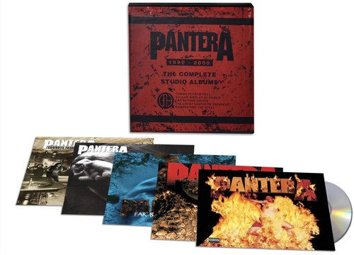 Pantera - Complete Studio Albums 1990-2000 5CD (Remastered)