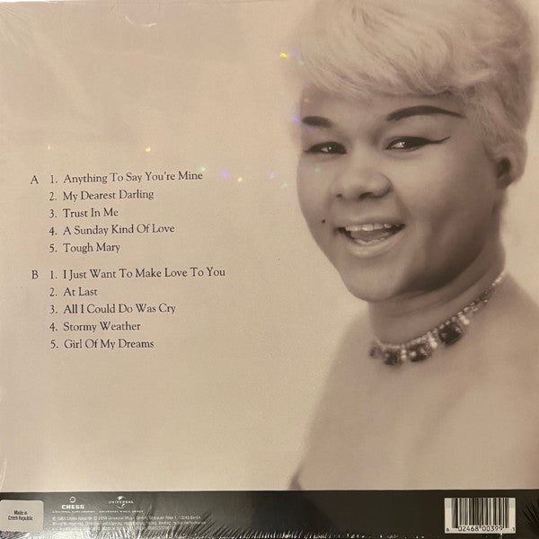 Etta James : At Last! (LP, Album, Red)