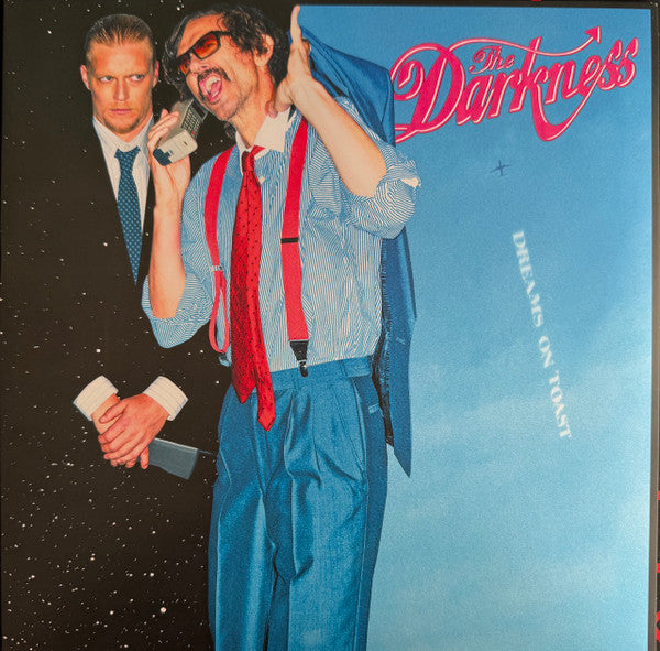 The Darkness : Dreams On Toast (LP, Album, Ltd, Red)