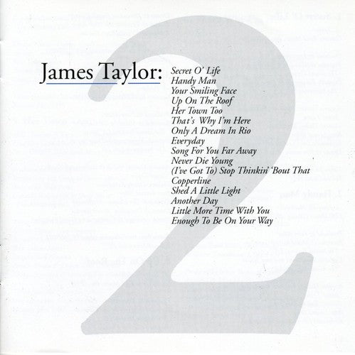 James Taylor - Greatest Hits, Vol. 2 CD