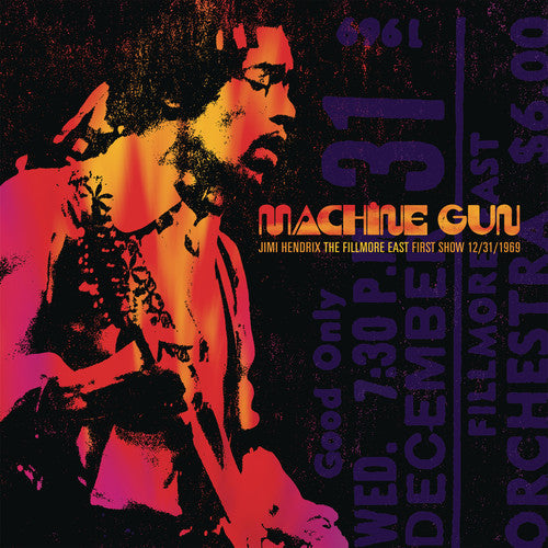 Jimi Hendrix - Machine Gun Jimi Hendrix The Fillmore East First Show 12/ 31/ 1969 2LP (180 Gram Vinyl, Gatefold LP Jacket)