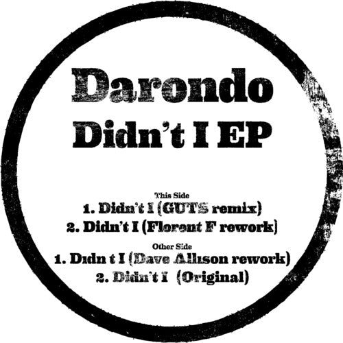 Darondo - Didn't I EP