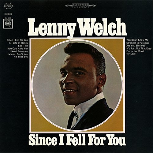 Lenny Welch - Since I Fell for You CD (Manufactured On Demand, Alliance Mod)