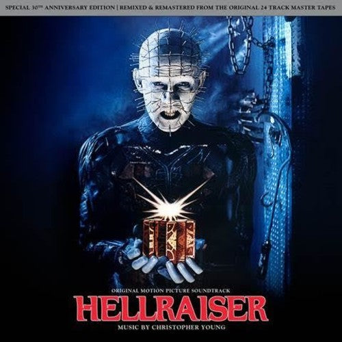 Christopher Young - Hellraiser (Special 30th Anniversary Edition) (Original Motion Picture Soundtrack) LP (Clear Vinyl, Red, Black, 140 Gram Vinyl, Gatefold Lp Jacket, Restored, Anniversary Edition)