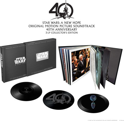 John Williams - Star Wars: Episode IV: A New Hope (Original Motion Picture Soundtrack) (40th Anniversary) 3LP (Limited Edition, Boxed Set)