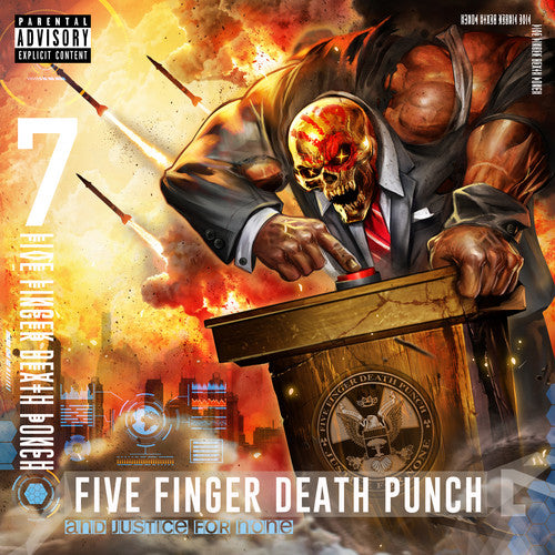 Five Finger Death Punch - And Justice For None CD (Explicit Lyrics)
