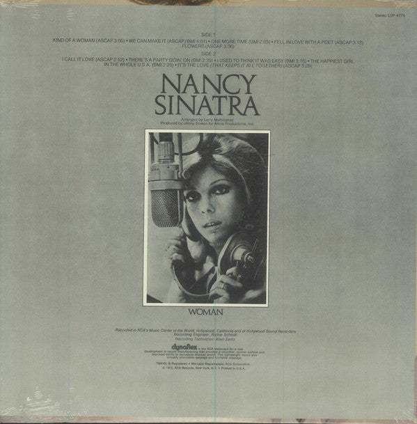 Nancy Sinatra : Woman (LP, Album)