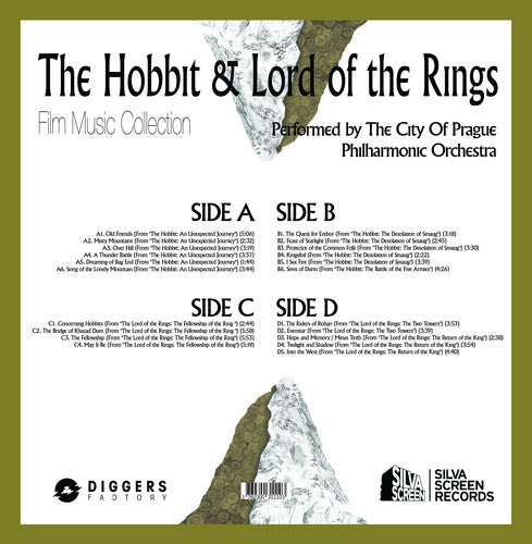 City of Prague Philharmonic Orchestra - The Hobbit & The Lord of the Rings: Film Music Collection 2LP