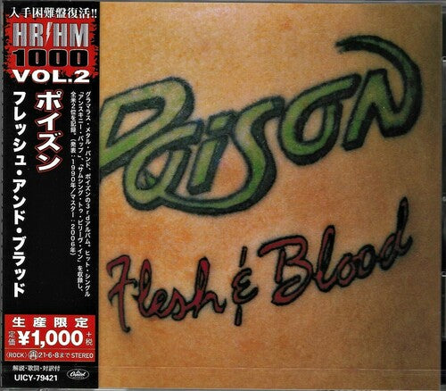 Poison - Flesh & Blood CD (Japan - Import, Bonus Track)