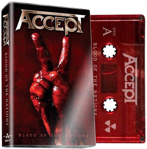 Accept - Blood Of The Nations Cassette (Limited Edition Red Cassette]