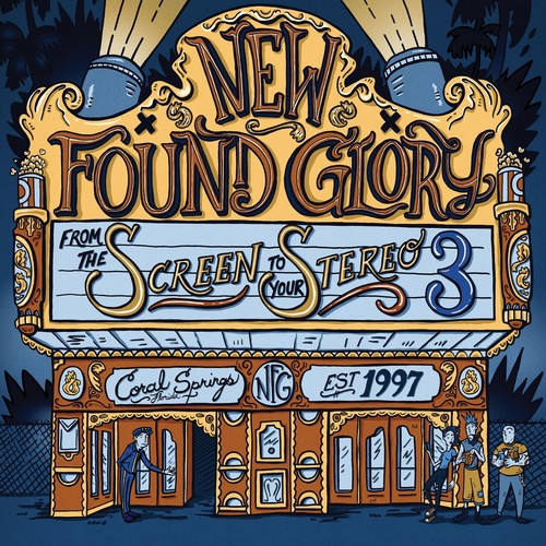 New Found Glory - From The Screen To Your Stereo 3 LP (10-Inch Vinyl, Digital Download Card, Black)